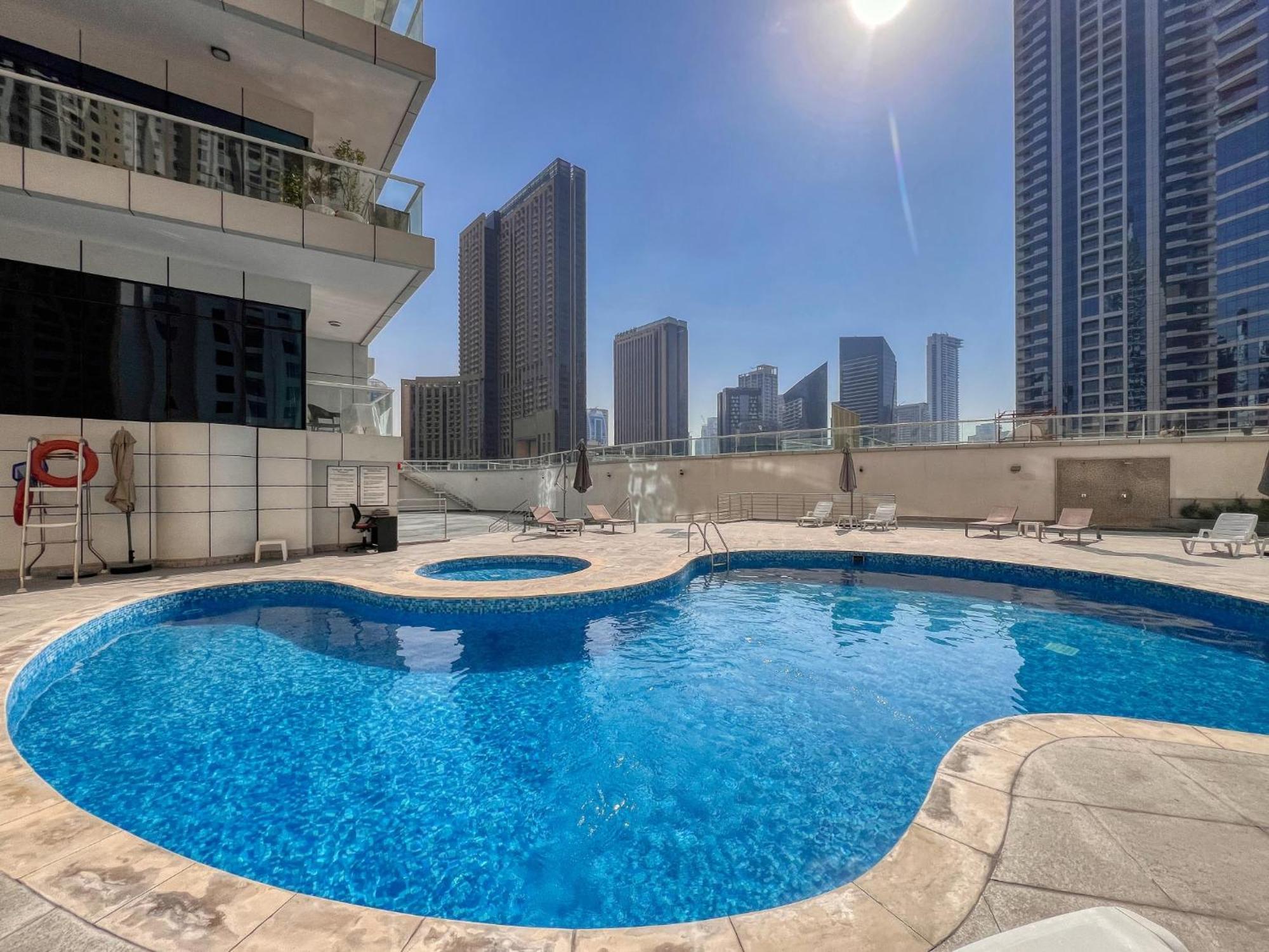 Spacious 1Br With Full Marina View Dubai Eksteriør billede